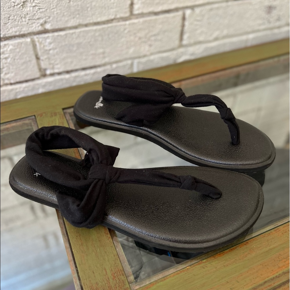 Sanuk Yoga Sling Sandals - Black